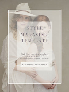 Style Magazine Template *COMING SOON